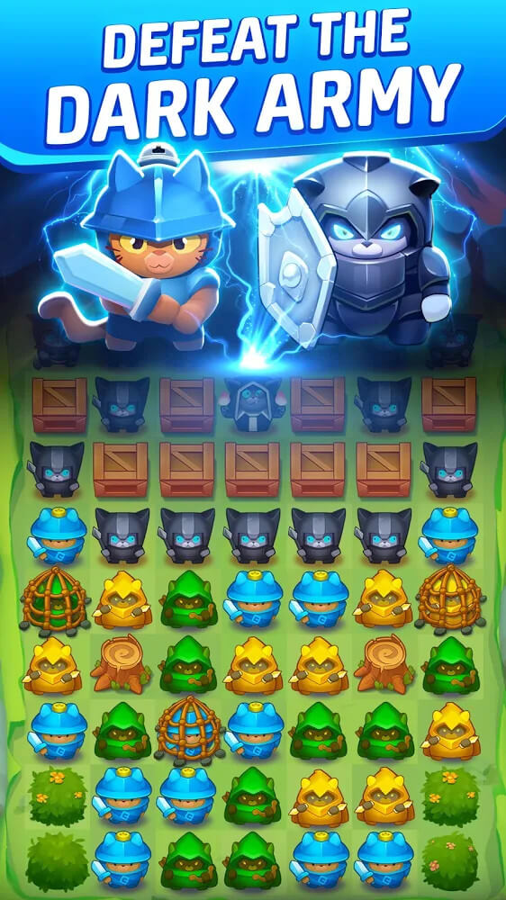 Cat Force – PvP Match 3 Puzzle Game