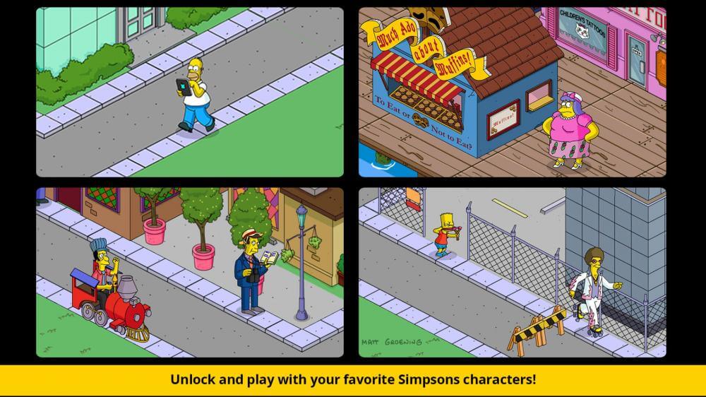 The Simpsons: Tapped Out (MOD, Free Shopping)